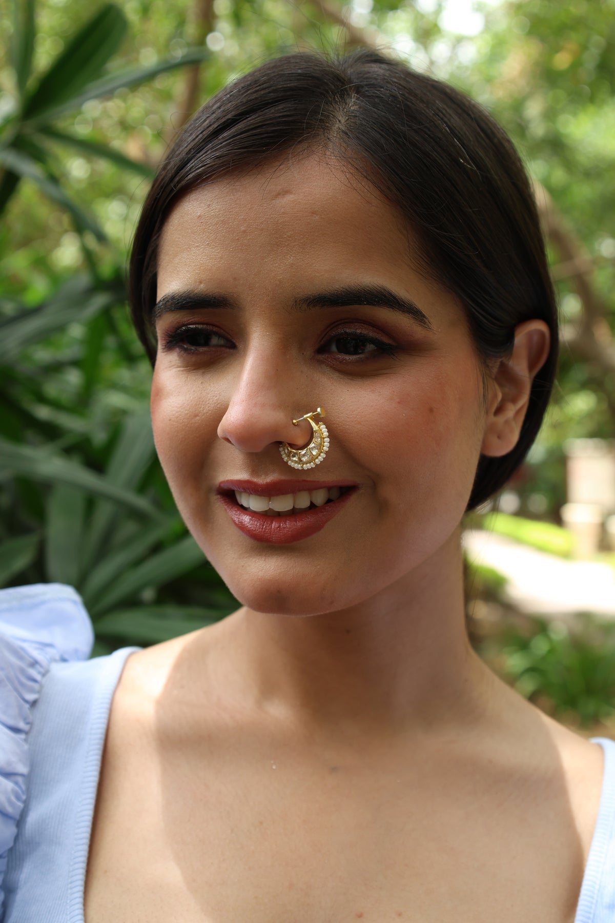 Moissanite Royal Legacy Nose Ring