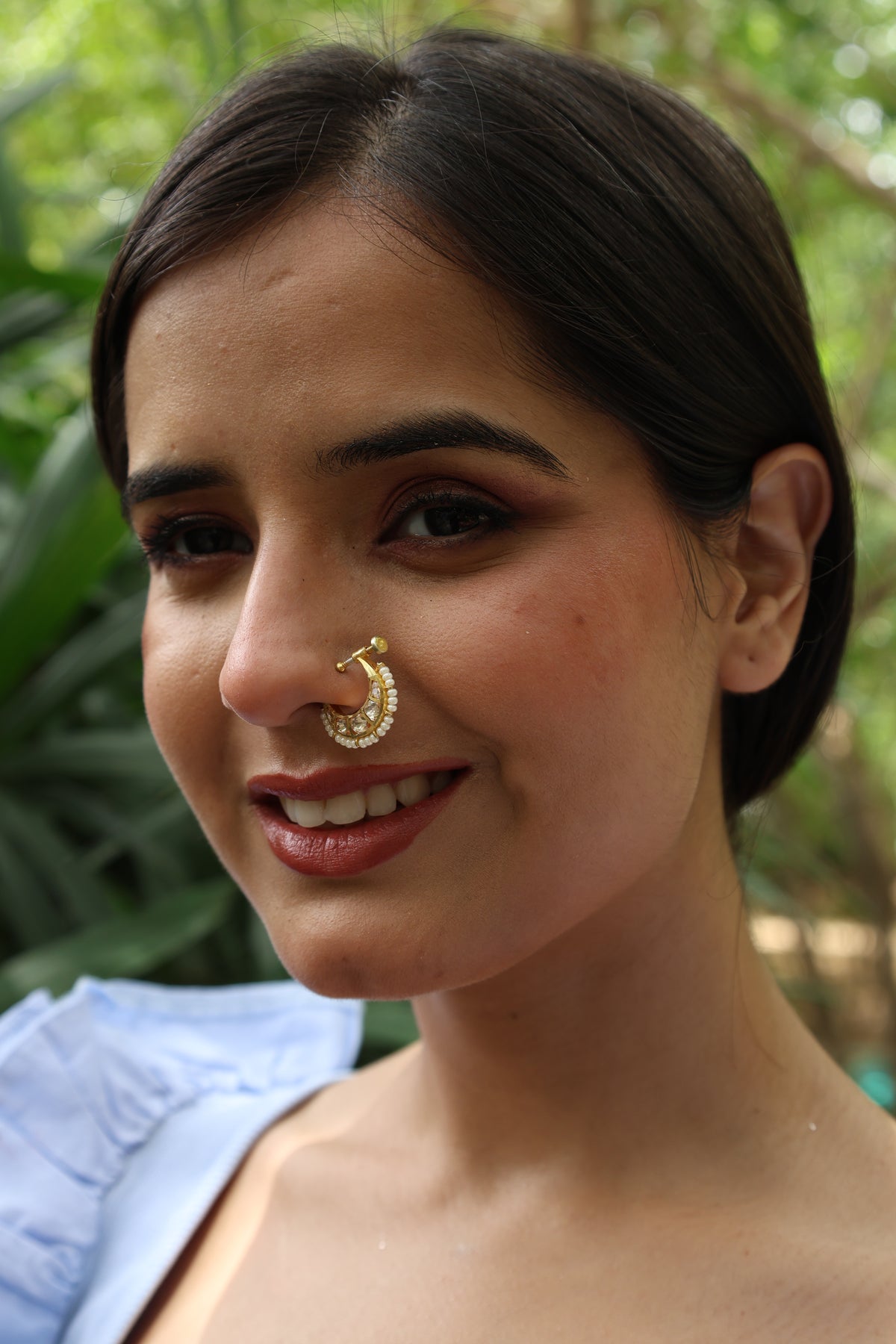 Moissanite Royal Legacy Nose Ring