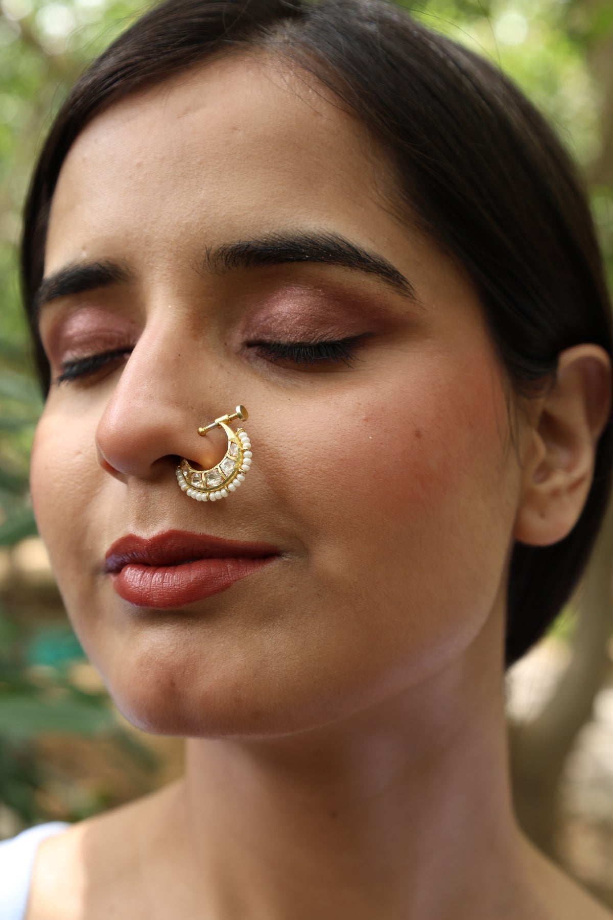 Moissanite Royal Legacy Nose Ring