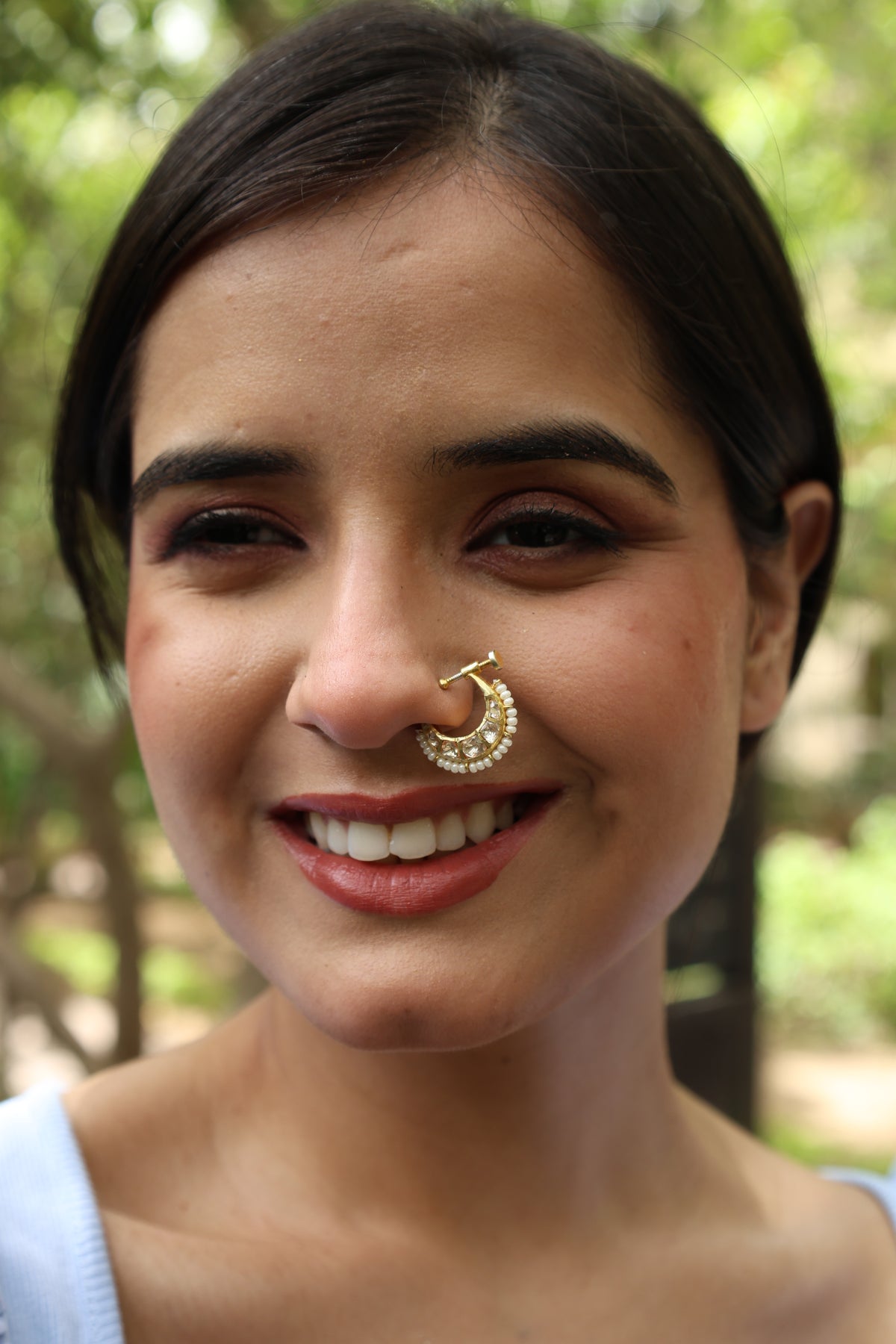 Moissanite Royal Legacy Nose Ring