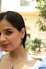 Ruby Diamond Majestic Hook Earring
