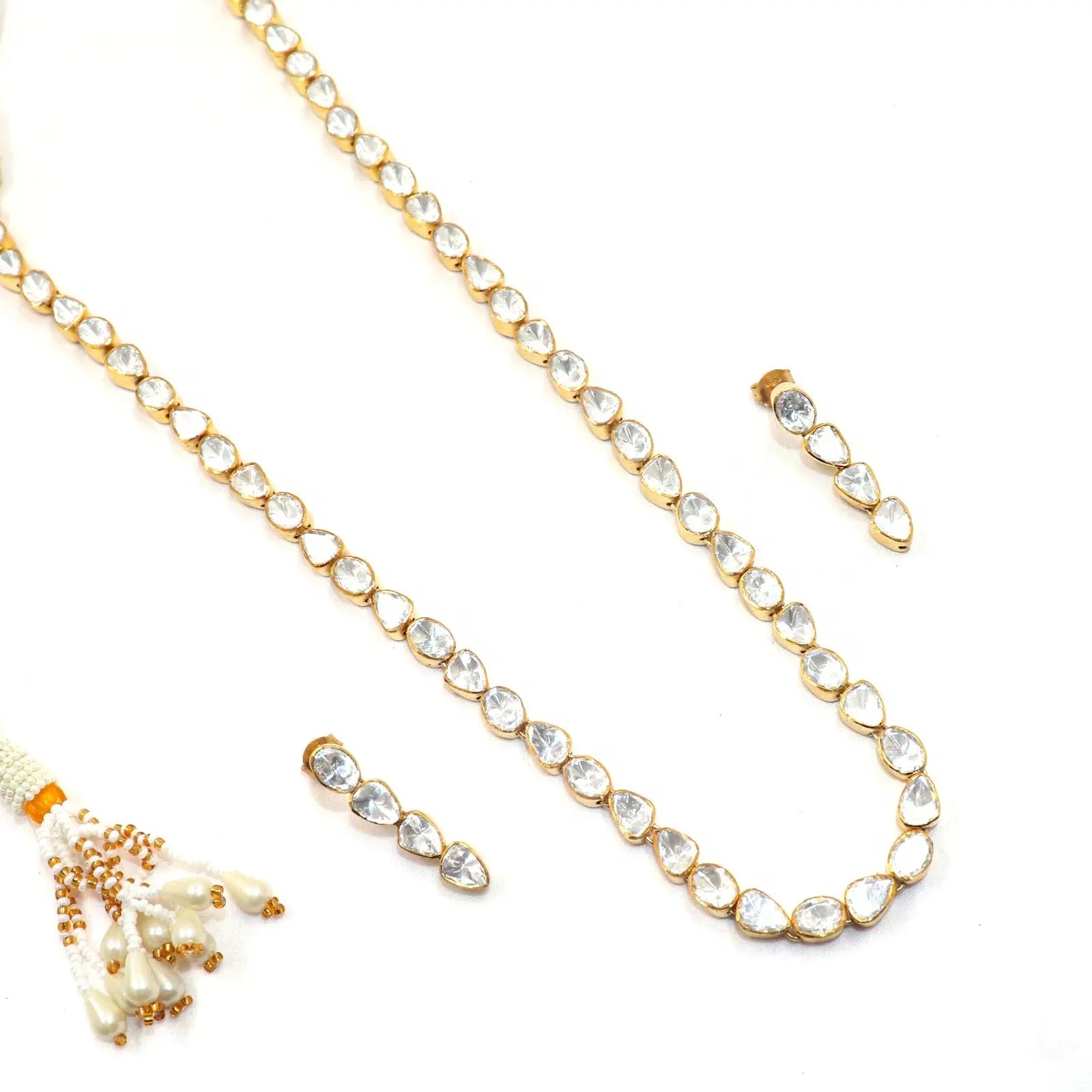 Moissanite Necklace Set Jewelry VJewels