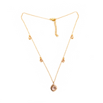 Moissanite Gold Plated Necklace II