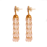 Pearl Sovereign Gold Long Earring