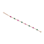 Red-Green Onyx Noble Heritage Bracelet