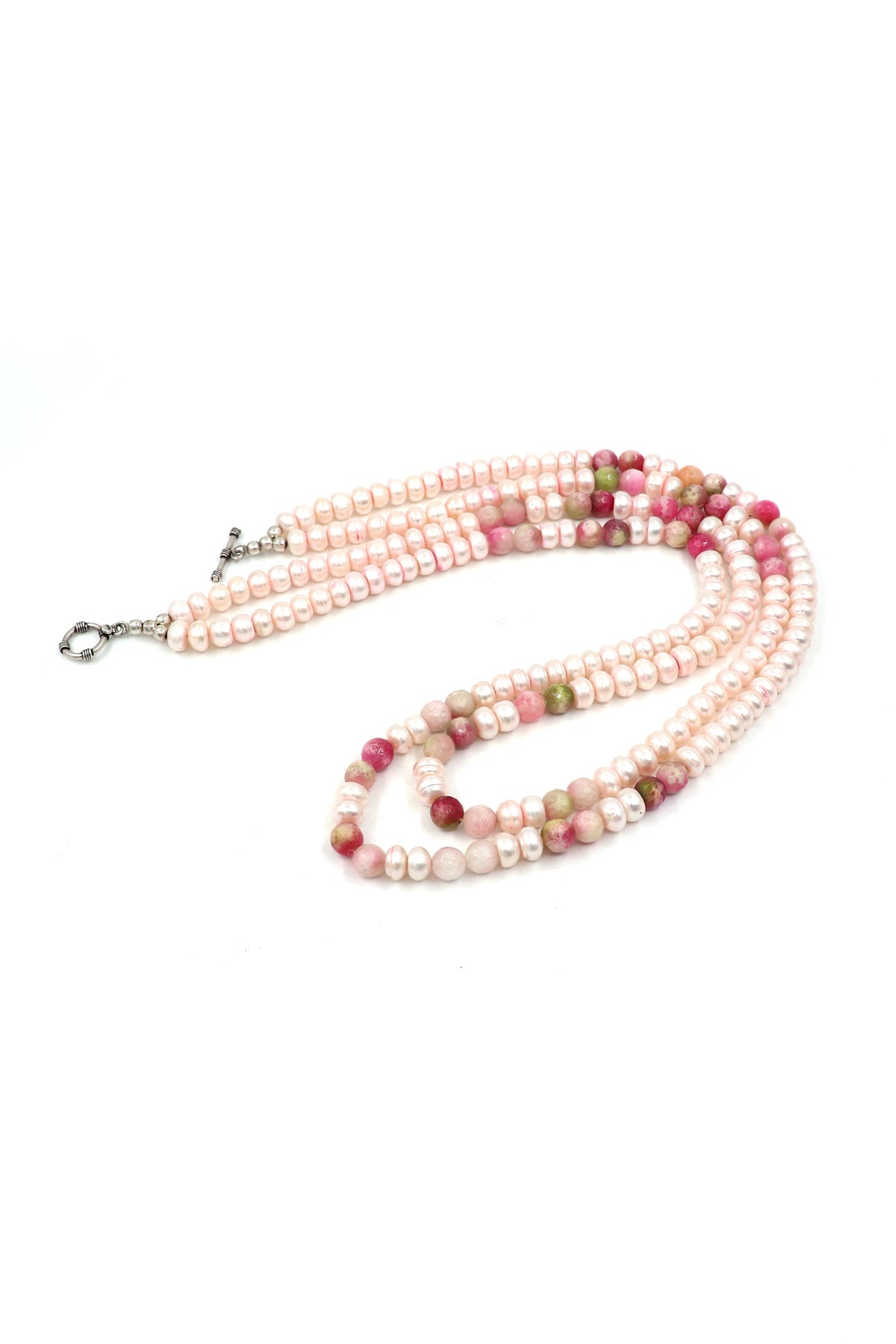 Agate & Pearl Royalty Necklace