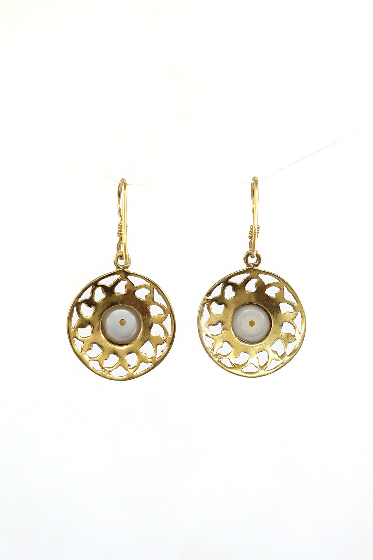 Pearl Majesty Gold Earring