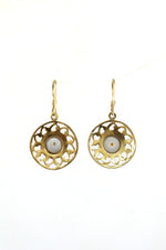 Pearl Majesty Gold Earring