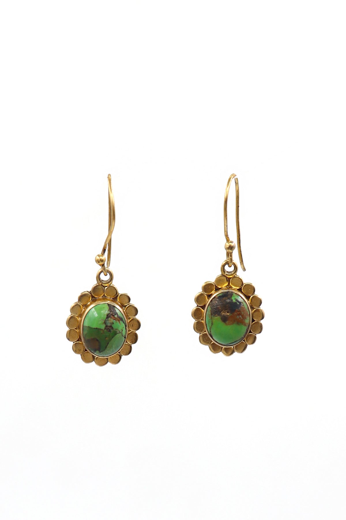 Green Turquoise Royal Dangle Earring