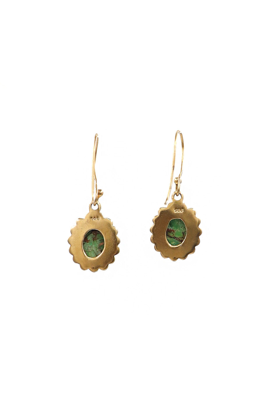 Green Turquoise Royal Dangle Earring