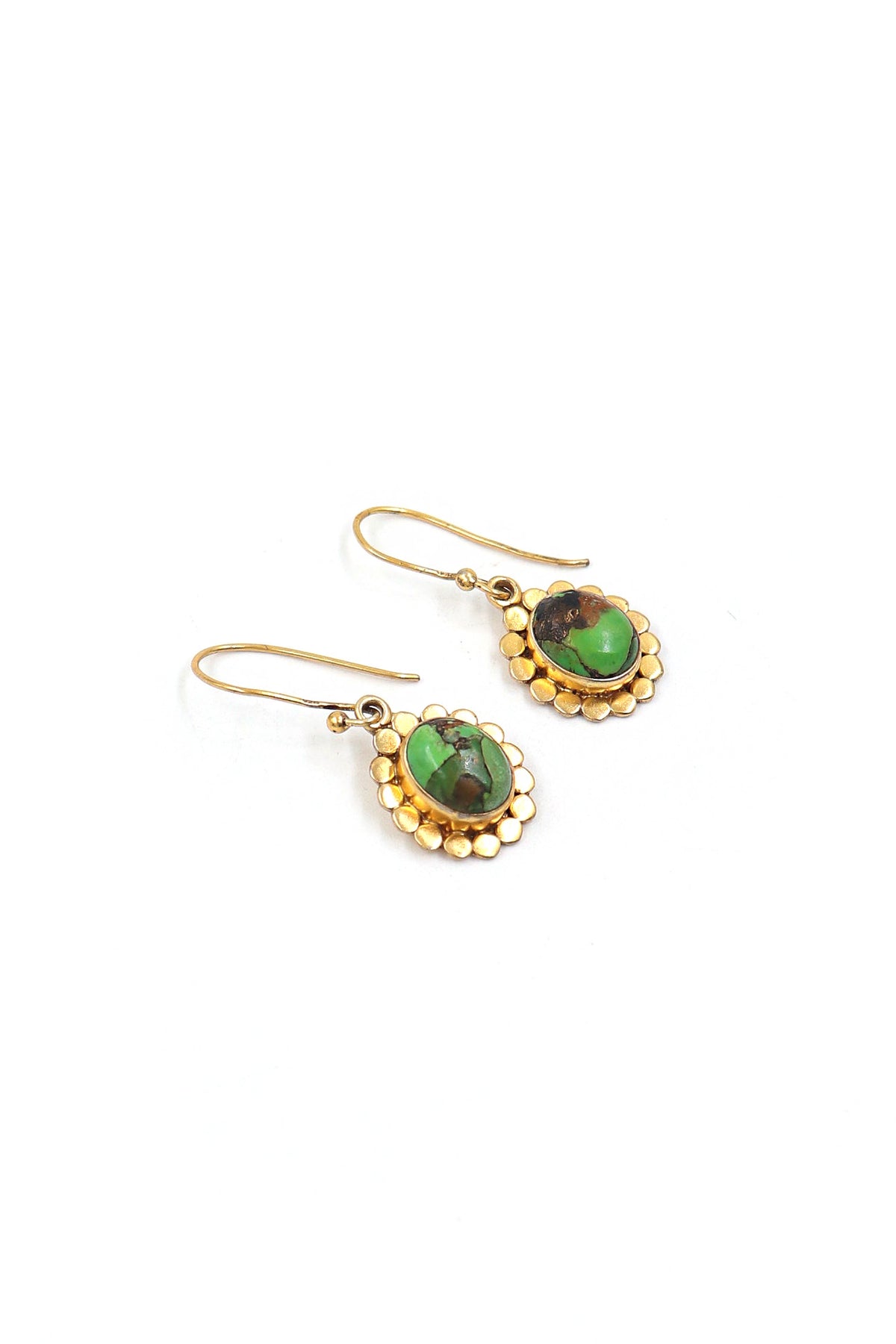 Green Turquoise Royal Dangle Earring