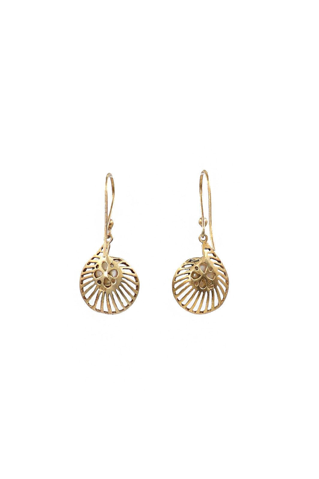 Pearl Royalty Gold Dangle Earring