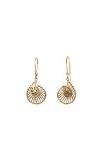 Pearl Royalty Gold Dangle Earring