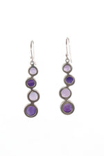 925 Silver Amethyst Regal Earring
