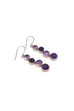925 Silver Amethyst Regal Earring