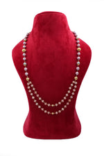 Rose Quartz & Pearl Regal Necklace