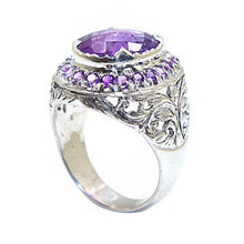 Amethyst Avant Ring