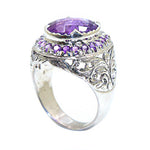 Amethyst Avant Ring