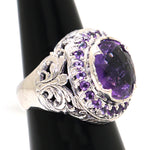 Amethyst Avant Ring
