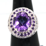 Amethyst Avant Ring