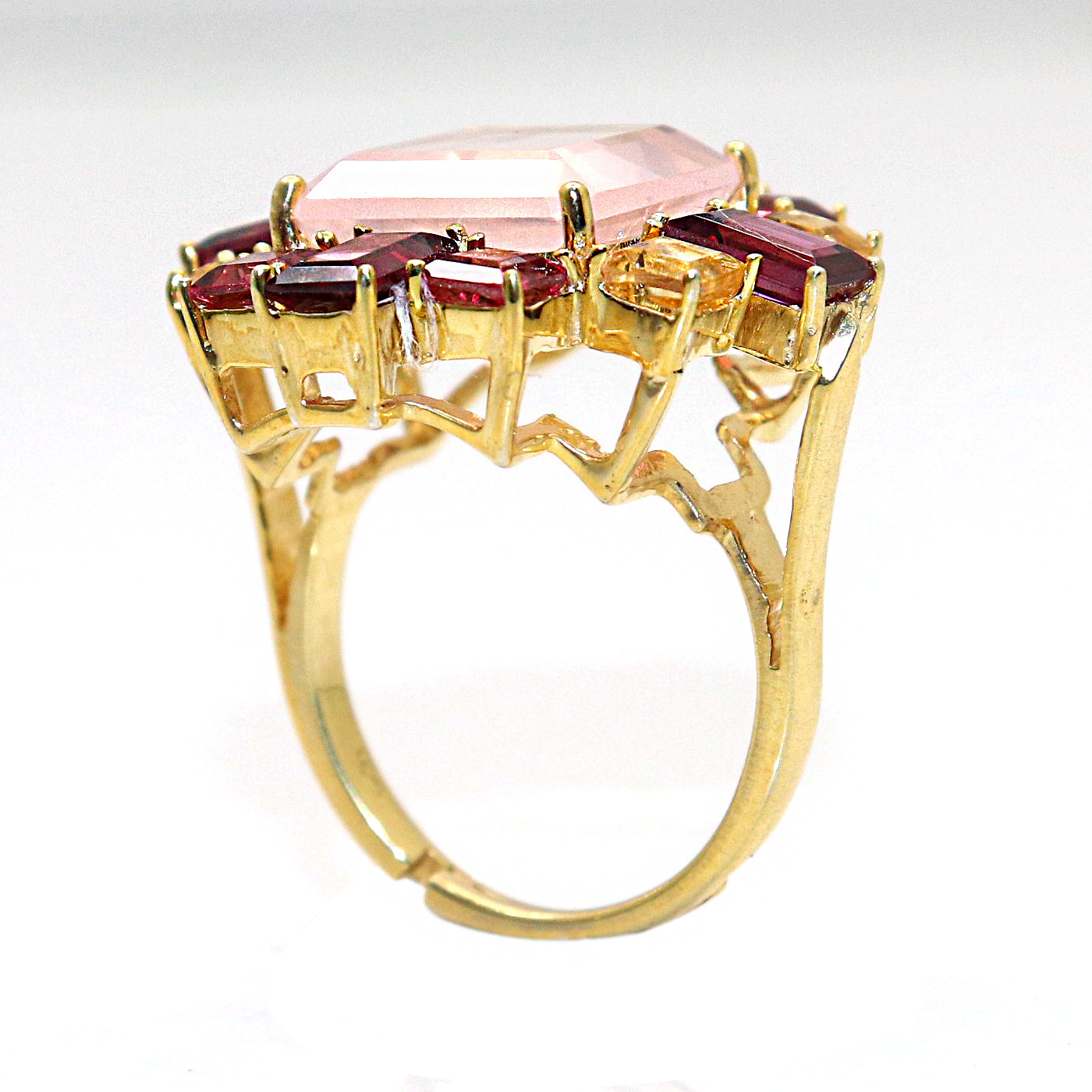 Glamorous Semi-Precious Gemstone Ring – Ideal Festival Gift