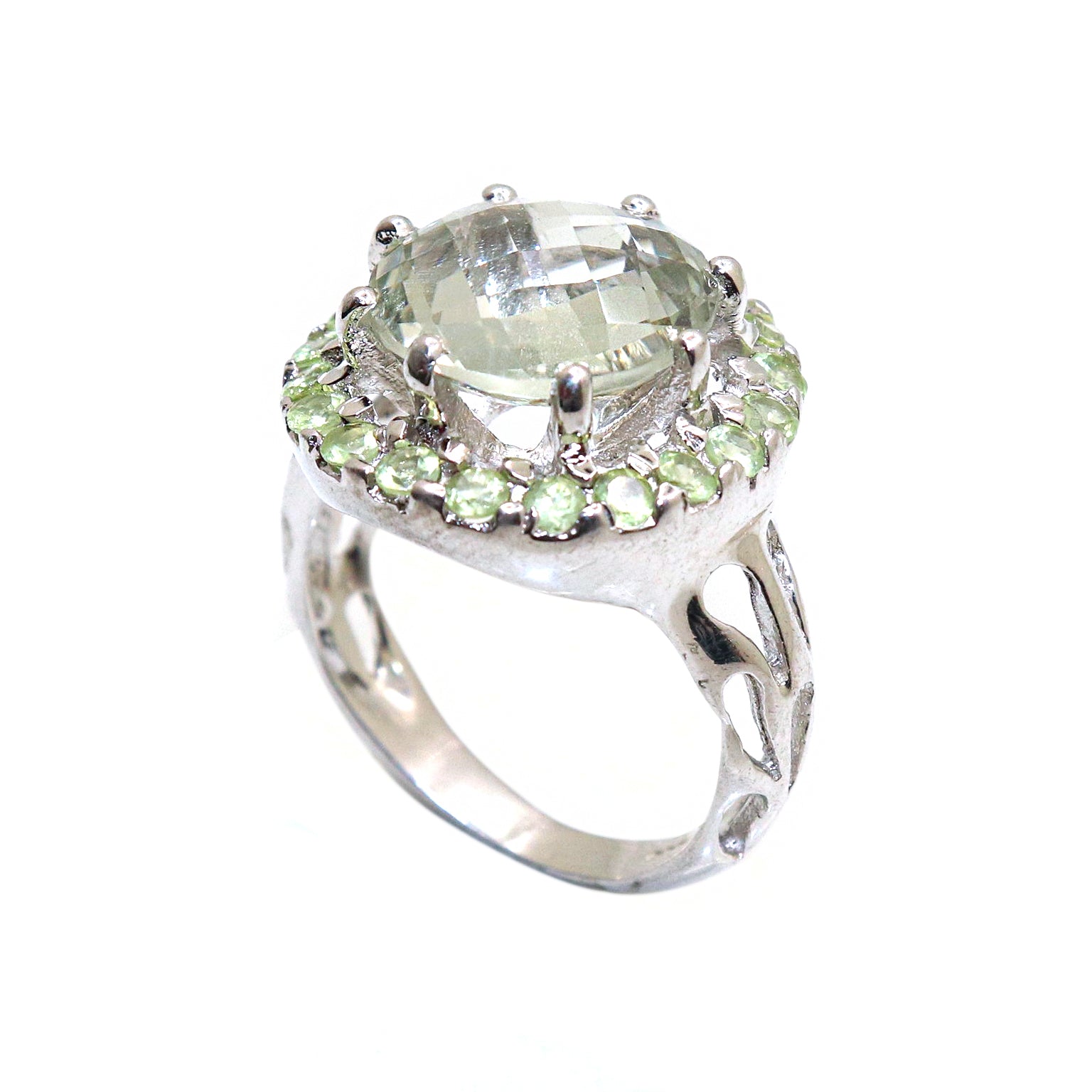 Stylish Round Shape Multi Gemstone Ring for Festive Glamour