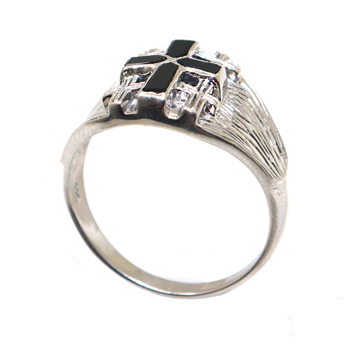 Onyx Opal Ring