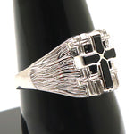 Onyx Opal Ring