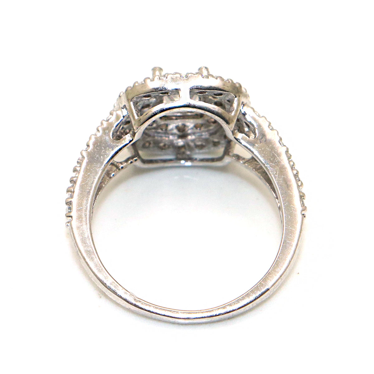 Moissanite & Zircon Dazzle Ring