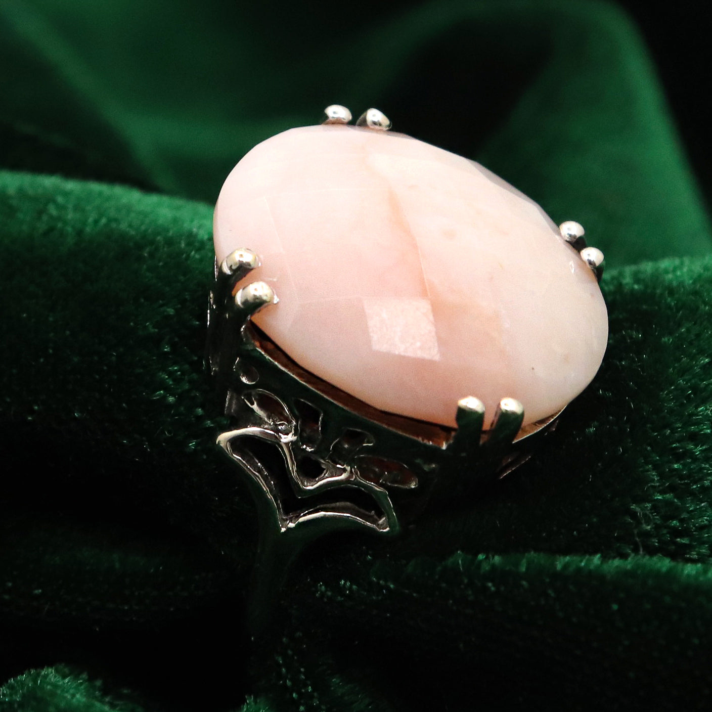 Gorgeous Pink Opal Gemstone Ring – A Bridal Jewelry Essential