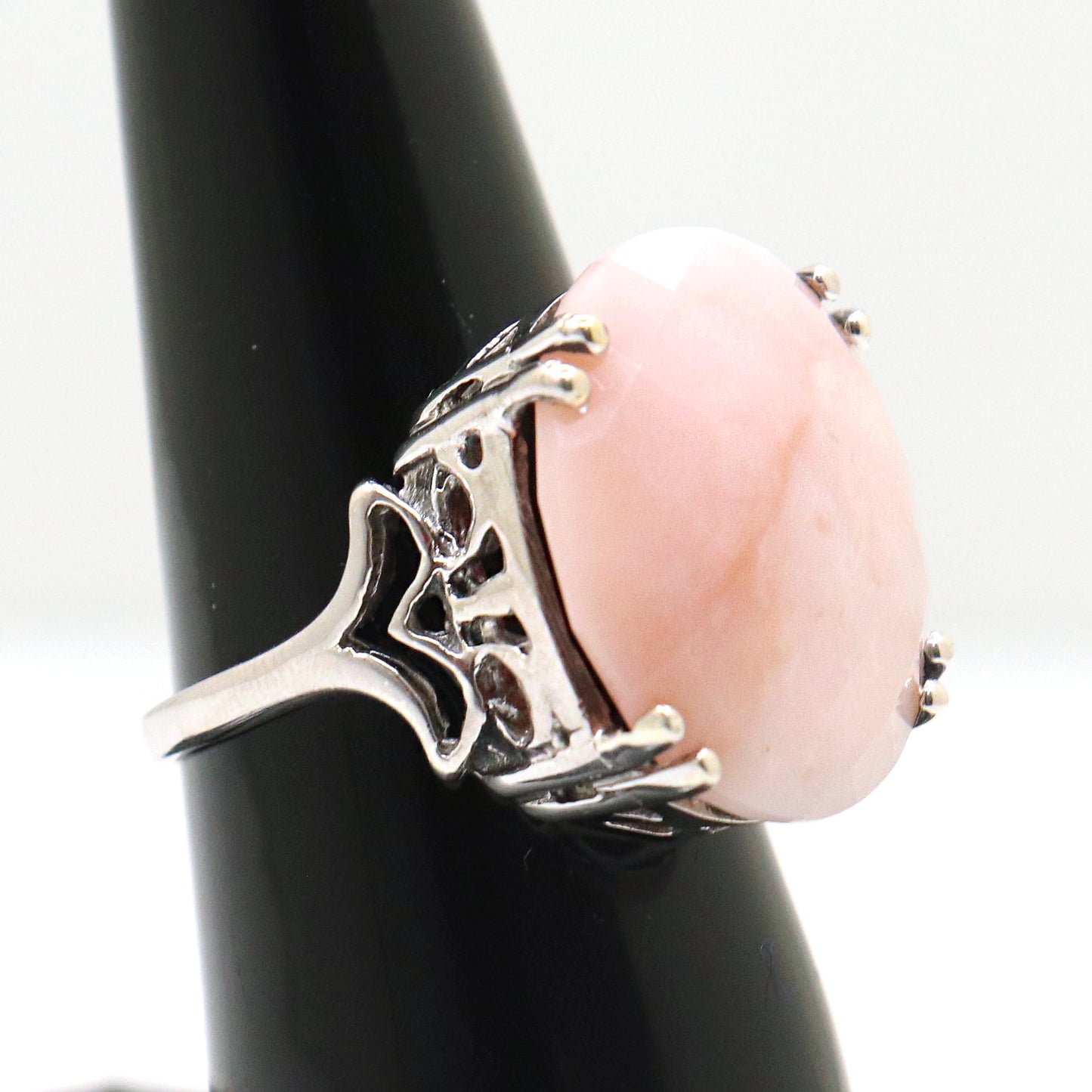 Gorgeous Pink Opal Gemstone Ring – A Bridal Jewelry Essential