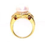 Pearl Midnight Ring