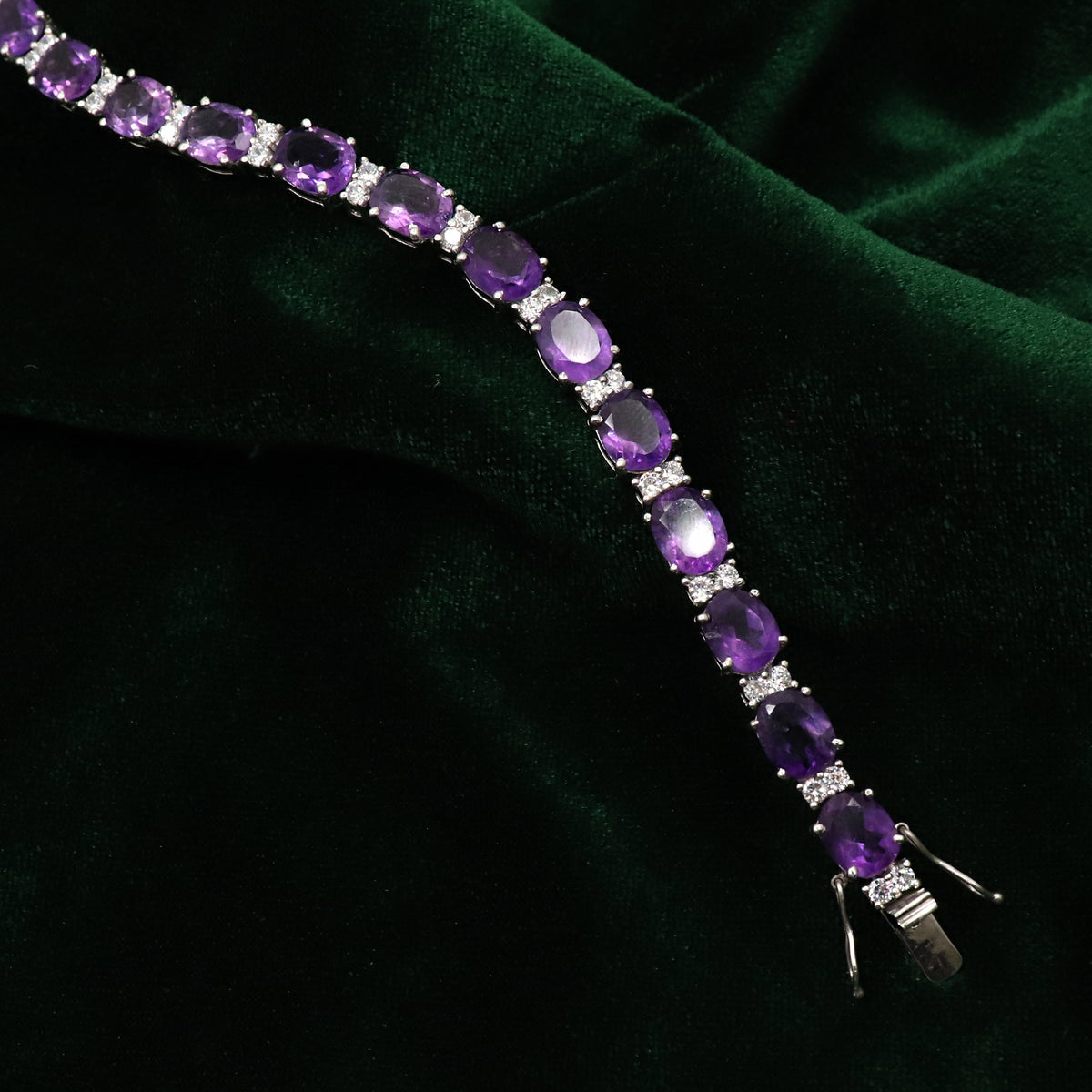 Amethyst Flair Bracelet
