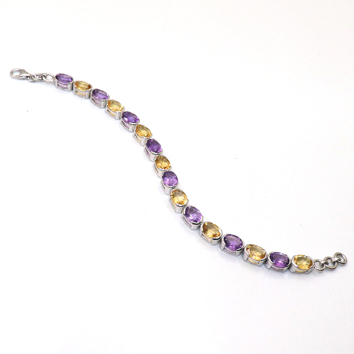Amethyst & Citrine Avant Bracelet