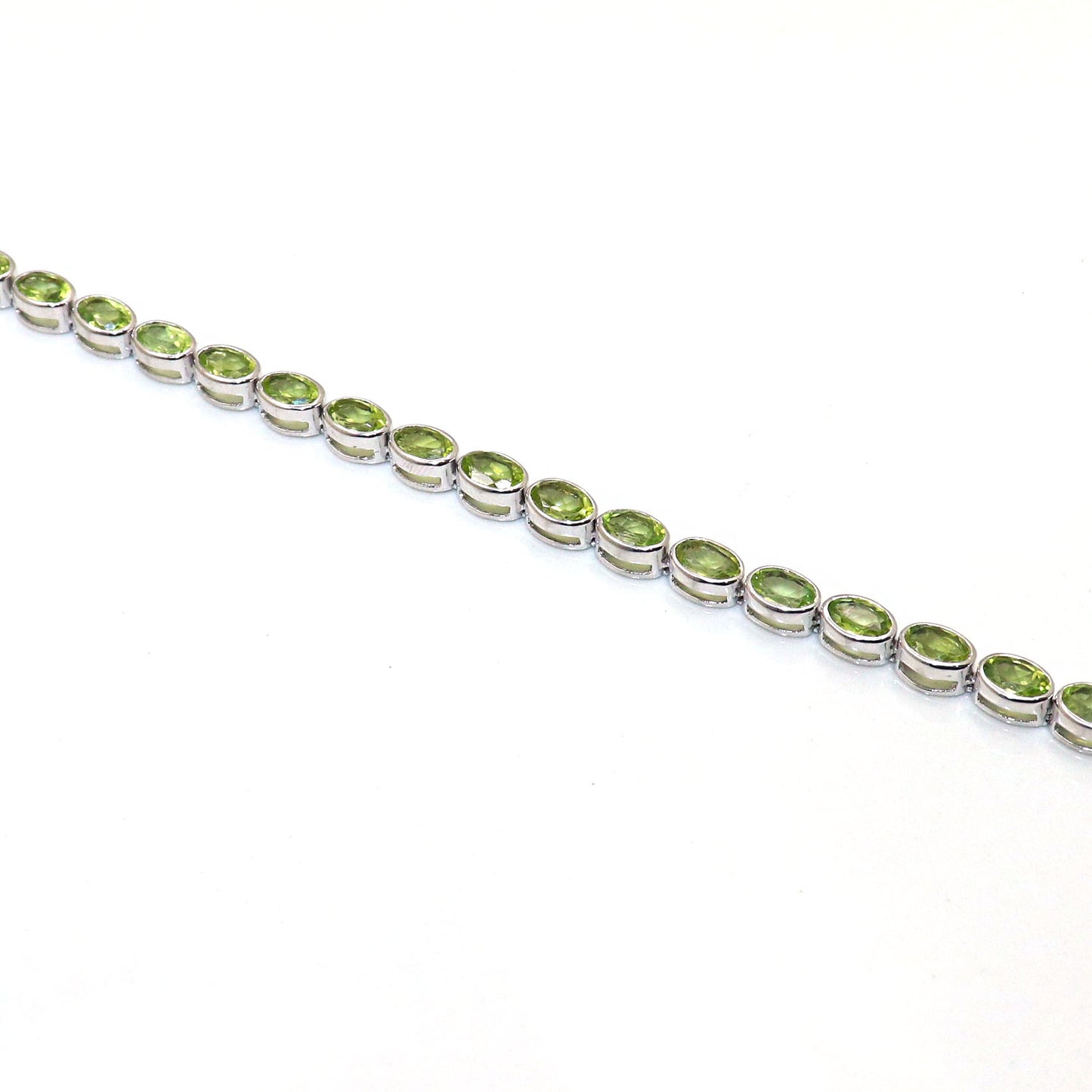 Minimalist Peridot Gemstone Beaded Bracelets