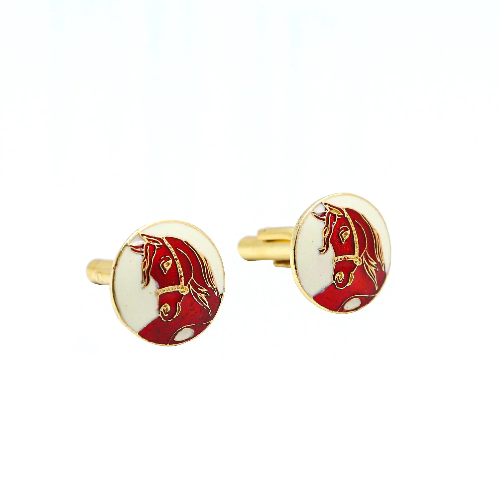 gold plated cufflinks