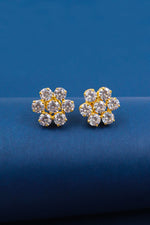 Golden Zircon Sublime Earring