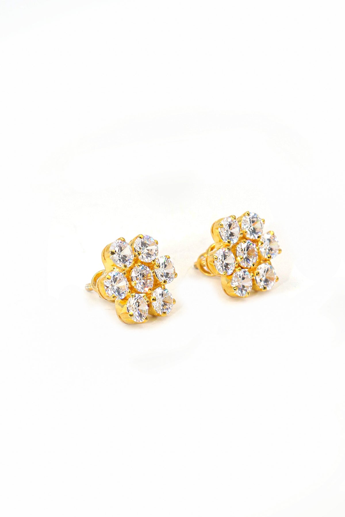 Golden Zircon Sublime Earring