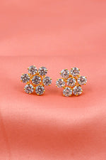 Golden Zircon Sublime Earring
