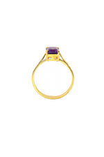Golden Amethyst Legacy Ring