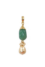 Golden Pearl Aureate Pendant