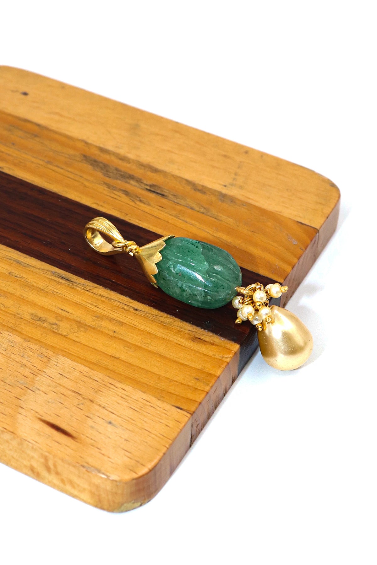 Golden Pearl Aureate Pendant