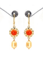 Pearl Velvet Earring