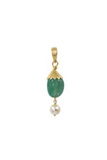 Golden Pearl Finesse Pendant