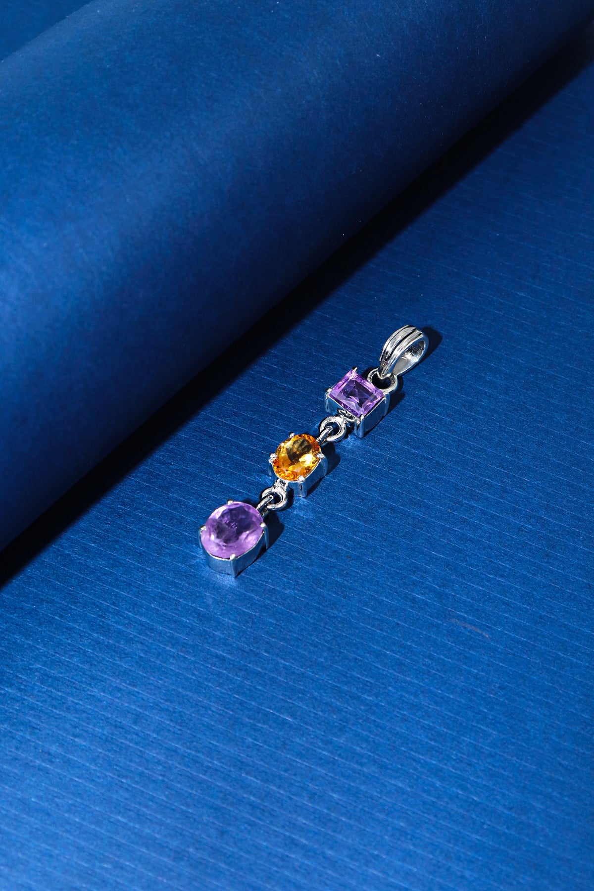 Amethyst & Citrine Nova Pendant