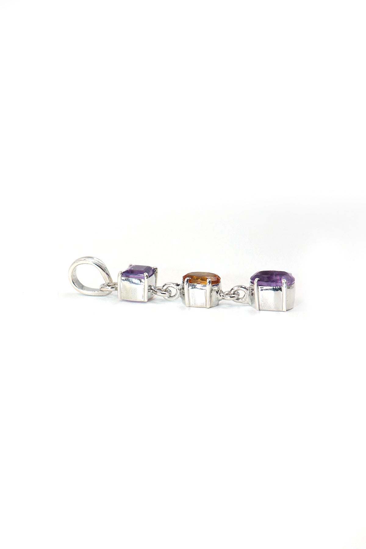 Amethyst & Citrine Nova Pendant