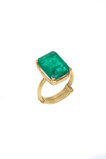 Golden Onyx Divine Ring