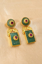 Golden Infinity Earring