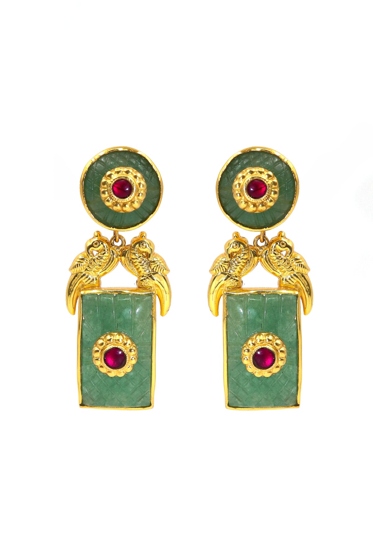 Golden Infinity Earring