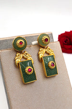 Golden Infinity Earring